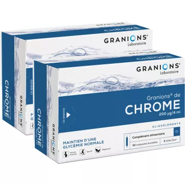 Granions Chrome Oligoelement 30 Drinkable Ampoules