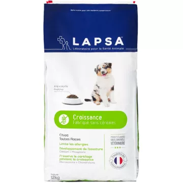 Suplementos de crescimento para cachorros Lapsa 