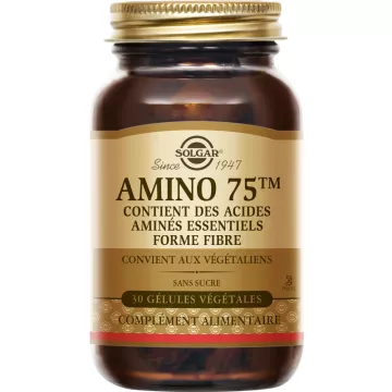 Solgar Amino 75 30 vegetarian capsules