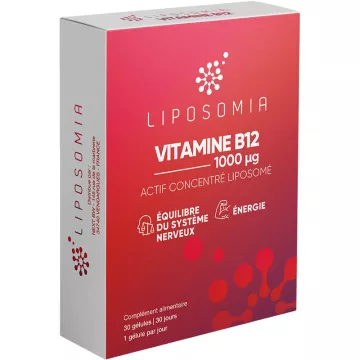 Voorschrift Natuur Liposomia B12 30 Capsules