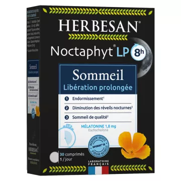 Herbesan Noctaphyt LP 8H 30 Comprimés