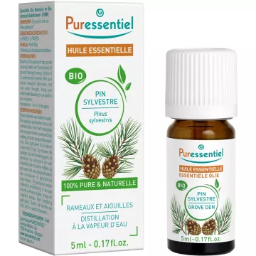 PURESSENTIEL Aceite esencial orgánico de pino silvestre 5ml