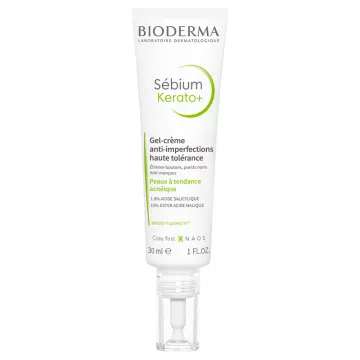 Bioderma Sebium Kerato+ Gel Creme Anti-imperfeições