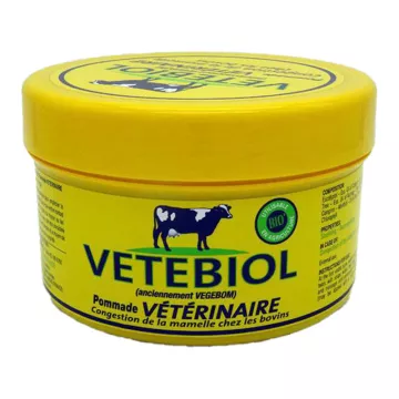 Vetebiol Unguento veterinario per bovini Congestione della mammella 400 g