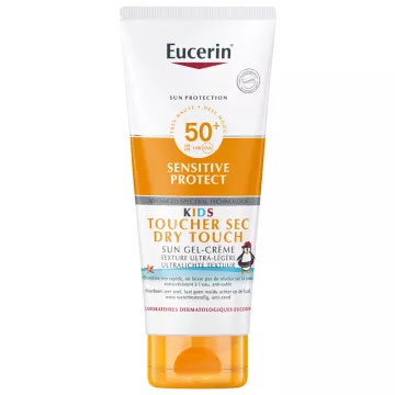 Eucerin Sun Sensitive Protect Kids Spf50+ Gel Crème Sec 200 ml