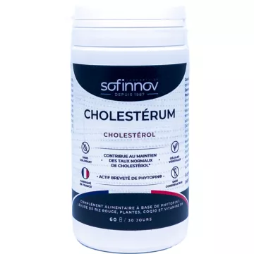 Sofinnov Cholesterum 60 Gélules Végétales