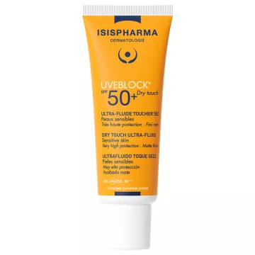 Isispharma Uveblock Spf50+ тонирующий флюид Dry Touch Fluid 40 мл