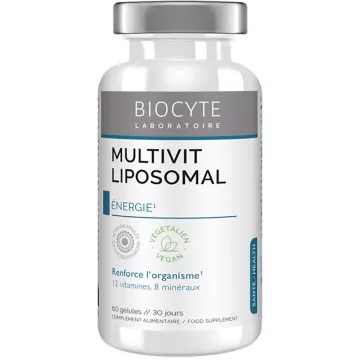 Multivitamine Liposomaal Biocyte Lang Leven 60 capsules