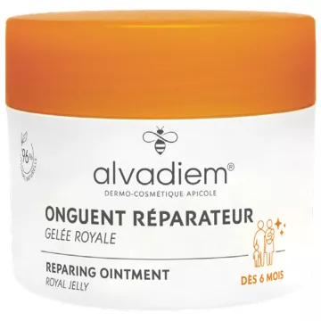 Alvadiem Repairing Ointment for Damaged Feet, Hands and Body 50ml