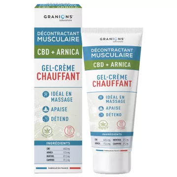 Granions Muscle Relaxing Warming Cream Gel 75 мл