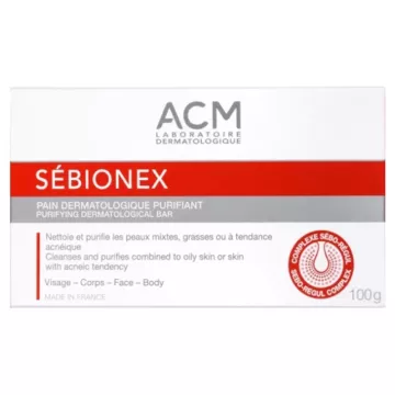 ACM Sebionex Zuiverende Dermatologische Reep 100 g