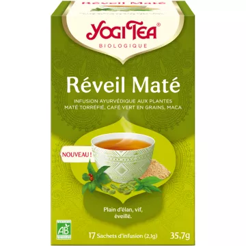 Yogi Tea Té de Hierbas Ecológico Maté 17 Bolsitas