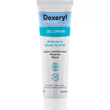 Gel-crema specifico per scottature solari Dexeryl