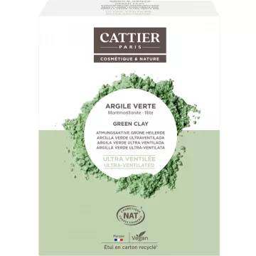 Argila Verde Ultra Fina em Pó Cattier 250g