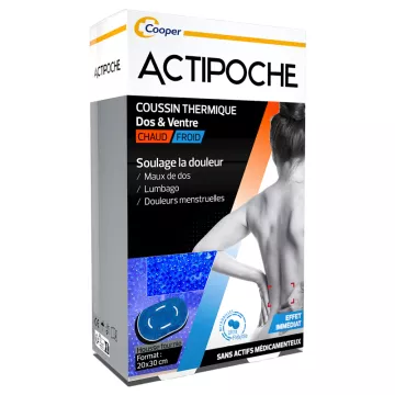 Actipoche Microbead Thermal Cushion Back &amp; Belly 20 x 30 cm