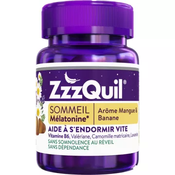 Zzzquil Schlaf Mango Banane Radiergummi 