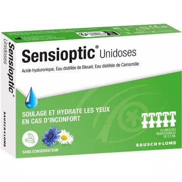 Bausch+Lomb Sensioptic Eye Relief & Moisturiser 10 разовых доз