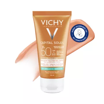 Vichy Capital Soleil Emulsione Tinta Tocco Secco SPF50 50 ml