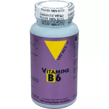 Vitall+ Vitamine B6 100 comprimés