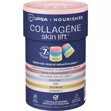 UPSA Nourished Collagène Skin Lift 7en 1 30 Gummies