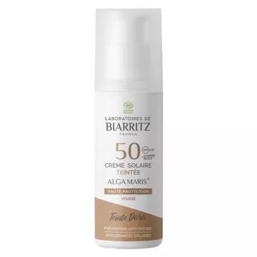 Biarritz Alga Maris Crème Solaire Teintée SPF50 50 ml