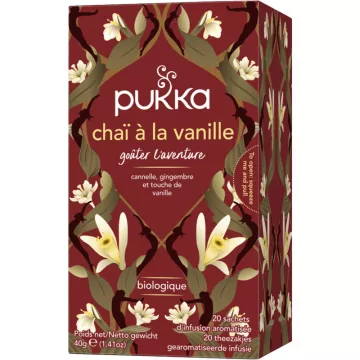 Травяной чай Pukka Organic Vanilla Chai 20 пакетиков