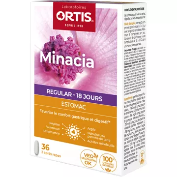 Ortis Minacia Regular Estomac 36 comprimés