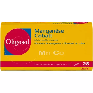 Oligosol Manganèse Cobalt Mn Co Labcatal 28 ampoules