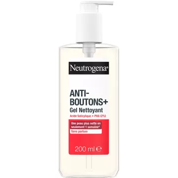 Neutrogena Anti-Boutons+ Gel de Limpeza Ácido Salicílico 200 ml