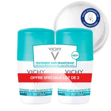 Vichy Deodorant Anti-Transpirant 48h Anti-Traces Roll-On 50 ml