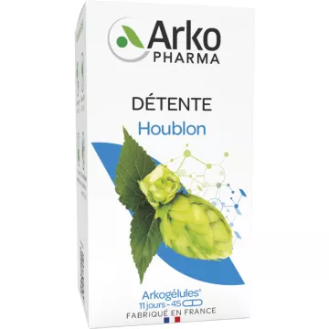 Arkogélules Houblon Détente 45 gélules