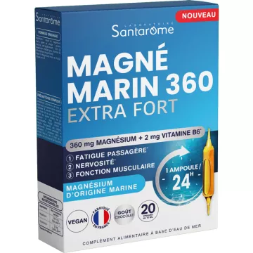 Santarome Magnesium Marin 360 Extra Strength 20 phials 10 ml