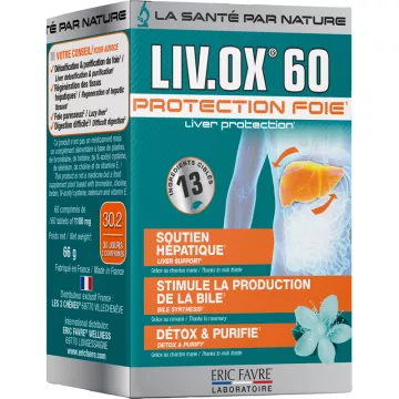 Eric Favre Liv-Ox Protección Hepática 60 comprimidos