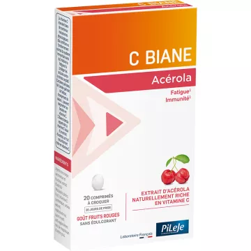 Pileje C-Biane Acerola compresse antiossidanti