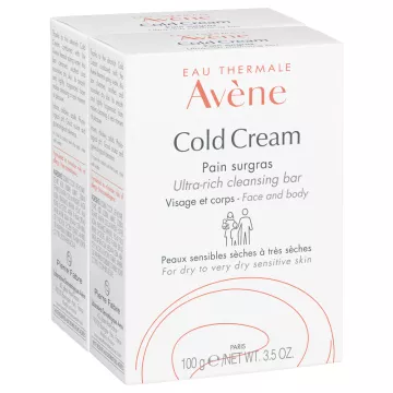 Avene Cold Cream Surgras Duo Bread 2x100g