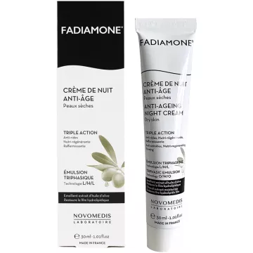 Fadiamone Creme de Noite para o Rosto Tubo 30 g