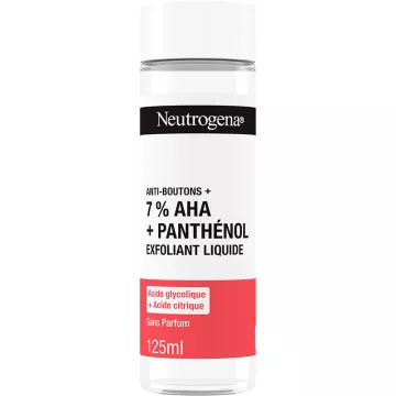 Neutrogena Анти-Бутоны+ Жидкий скраб 7% AHA и пантенол 125 мл