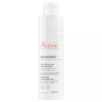 Avene Cicalfate+ очищающий очищающий гель 200мл