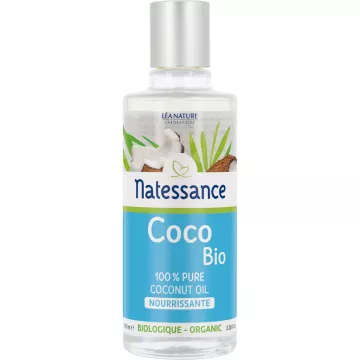 Natessance Huile de Coco Bio Nourrissante