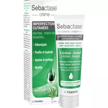 3C Pharma Sebactase Huid Onzuiverheden Crème 50 ml