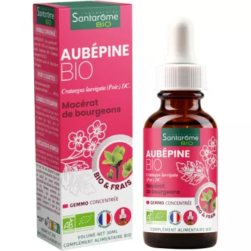 Santarome Bourgeon Aubépine Bio 30ml