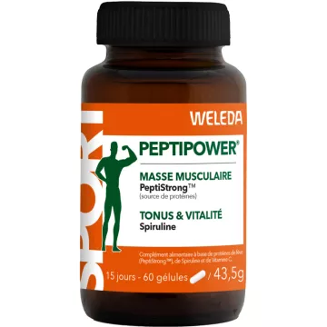 Weleda Peptipower Masse Musculaire 60 gélules