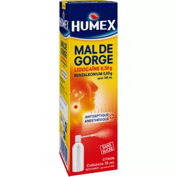 HUMEX MAL DE GORGE COLLUTOIRE 