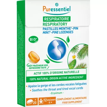 Puressentiel Pastilla Respiratoria Menta-Pino* (en francés)