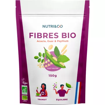 Nutri&Co Biologisch Vezelpoeder 150 g