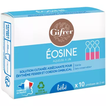 Eosin Wässrig 2% 10 Einzeldosen GIFRER 2 ml