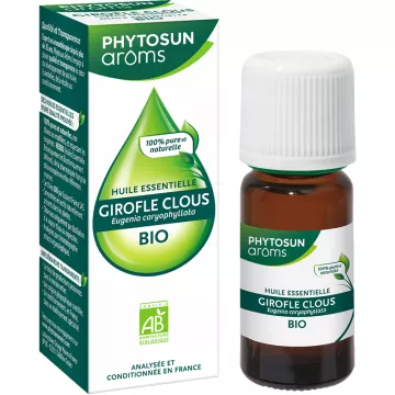 Органическое эфирное масло гвоздики Phytosun Aroms