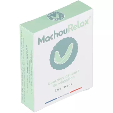 Relaxamento de calhas dentais Machourelax