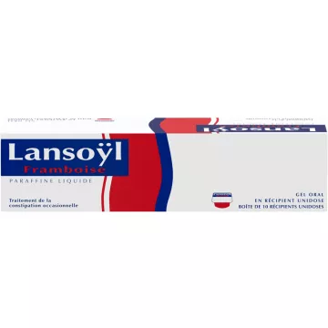 Lansoÿl Framboos Oral Gel 10 eenmalige doses