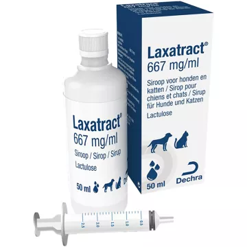 Laxatract Sirop pour Chien & Chat Transit Intestinal 50ml